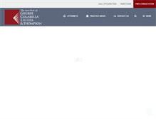 Tablet Screenshot of gruberlaw-nj.com